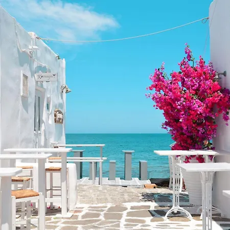 Naxos Cental Double Semi Basement Private Balcony 200m From St, George Views Saint George