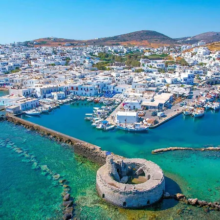Naxos Cental Double Semi Basement Private Balcony 200m From וילה *