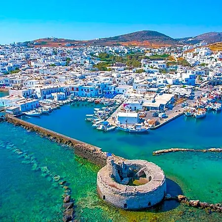 ヴィラ Naxos Cental Double Semi Basement Private Balcony 200m From *